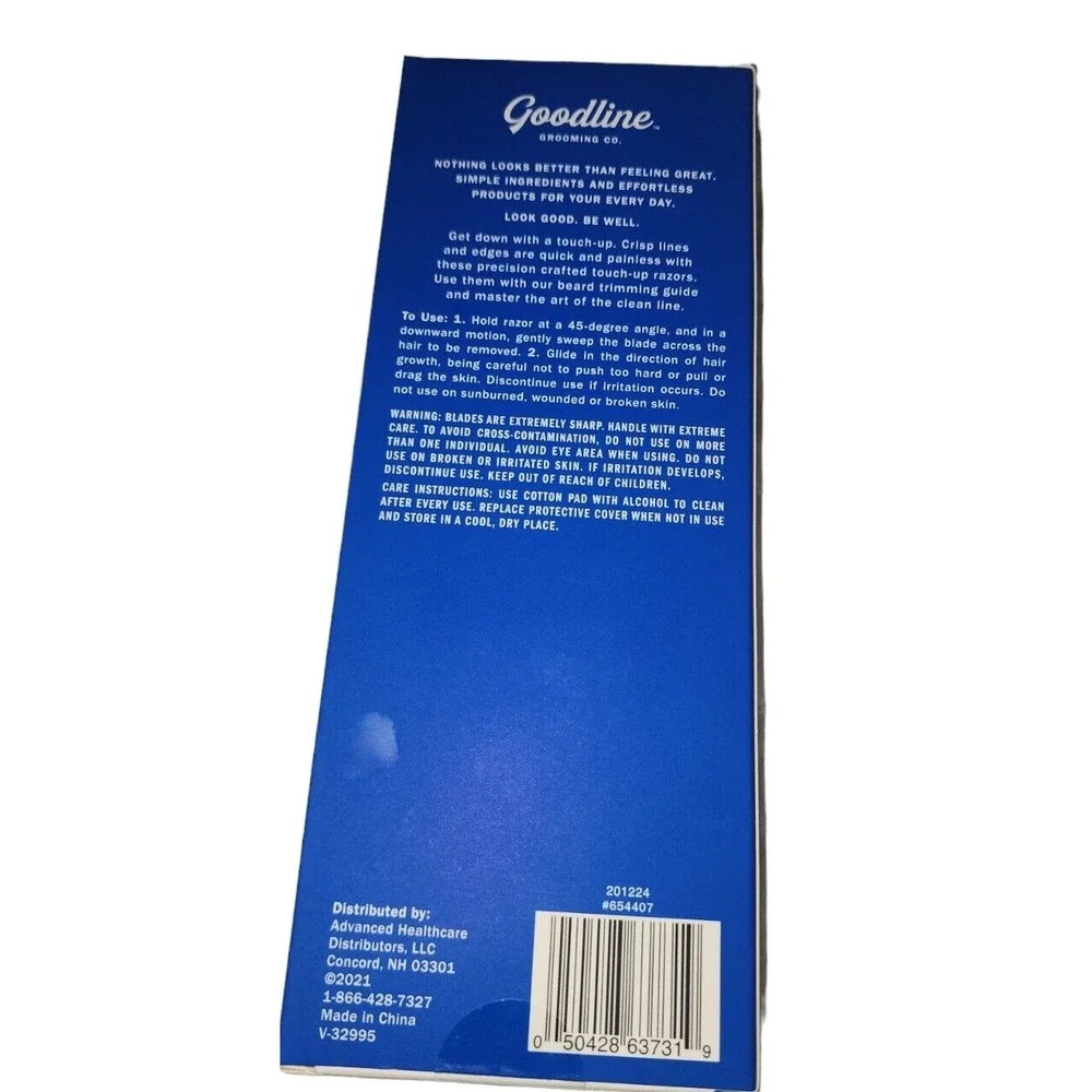 Goodline Grooming Razors‎ Touch-Up Eyebrow Facial Hair Remover Stainless Steel